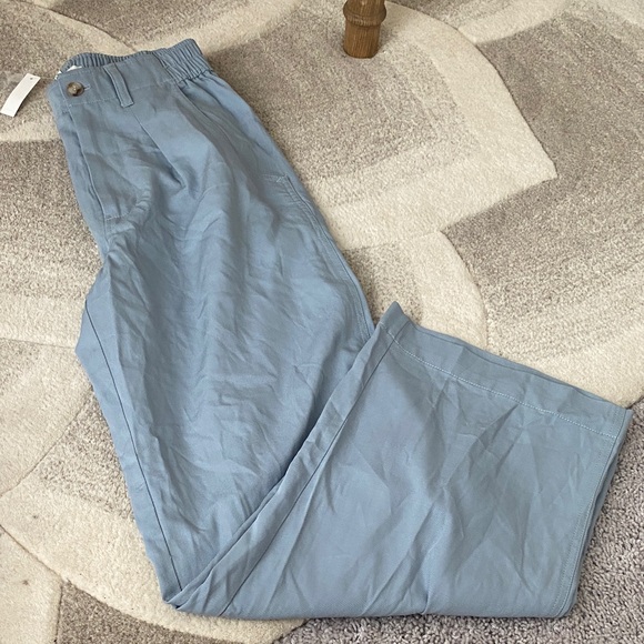 Madewell The Neale Straight-Leg Pant in Drapeweave - Picture 3 of 3